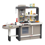 Smoby- Cocina Tefal de Juguete Evolutiva, Regulable en Altura, 40 Accesorios, con Funciones de Cocina y Mostrador Auxiliar, Adecuado a Partir de 3 años (7600312305), Multicolor, M, 312305