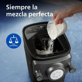 Philips Máquina Para Hacer Pasta 7000 Series - Tecnología ProExtrude, Pesaje Automático, Completamente Automático, 8 Discos Para Dar Forma, Negro (HR2665/93)