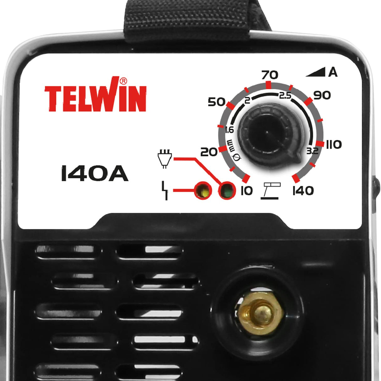 Telwin T-ARC 150 Soldadora Inverter a Electrodo 140A 230V con Accesorios para Soldadura MMA