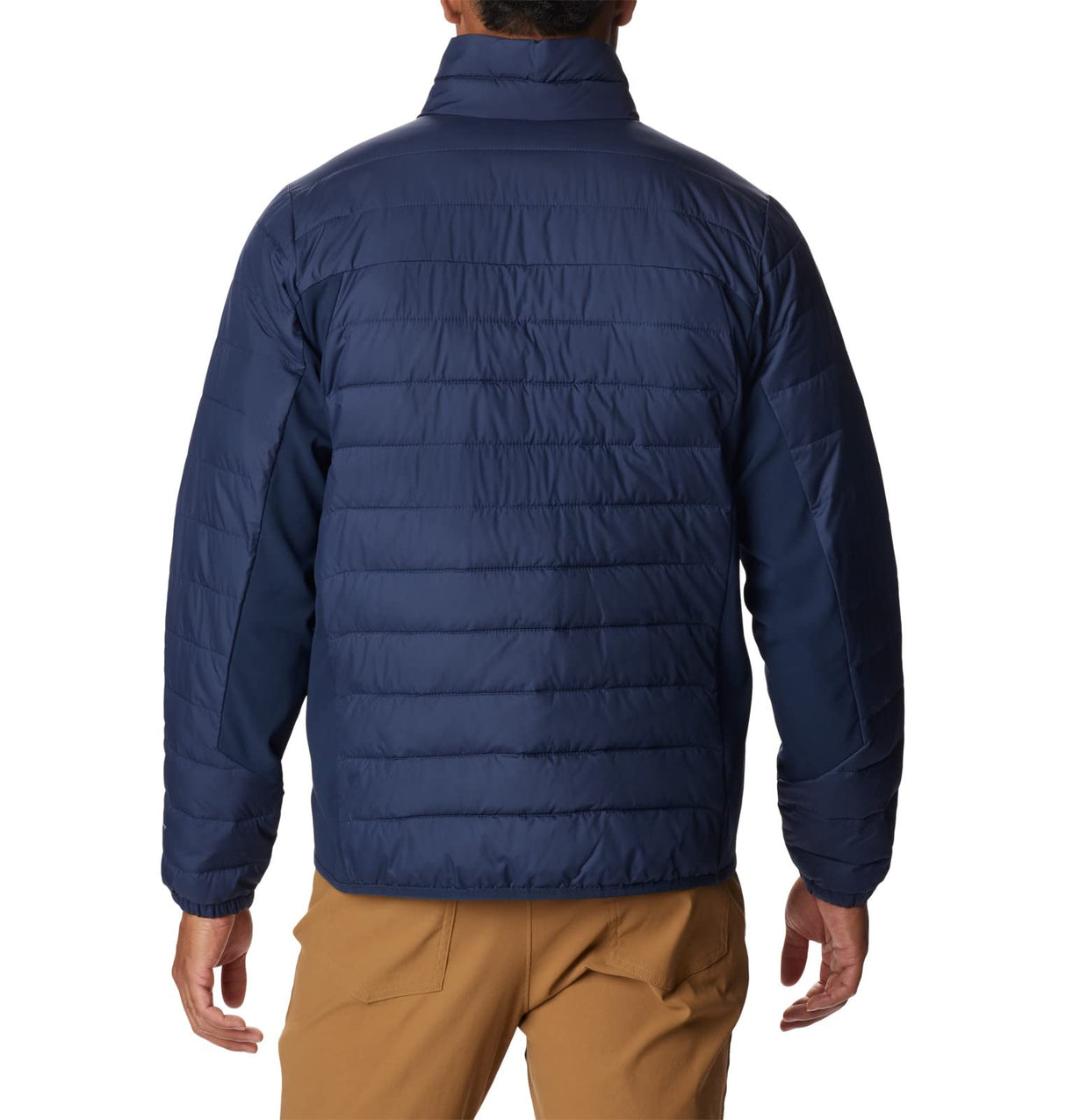 Columbia Powder Lite Hybrid Jacket Chaqueta, Hombre, Azul Marino, M