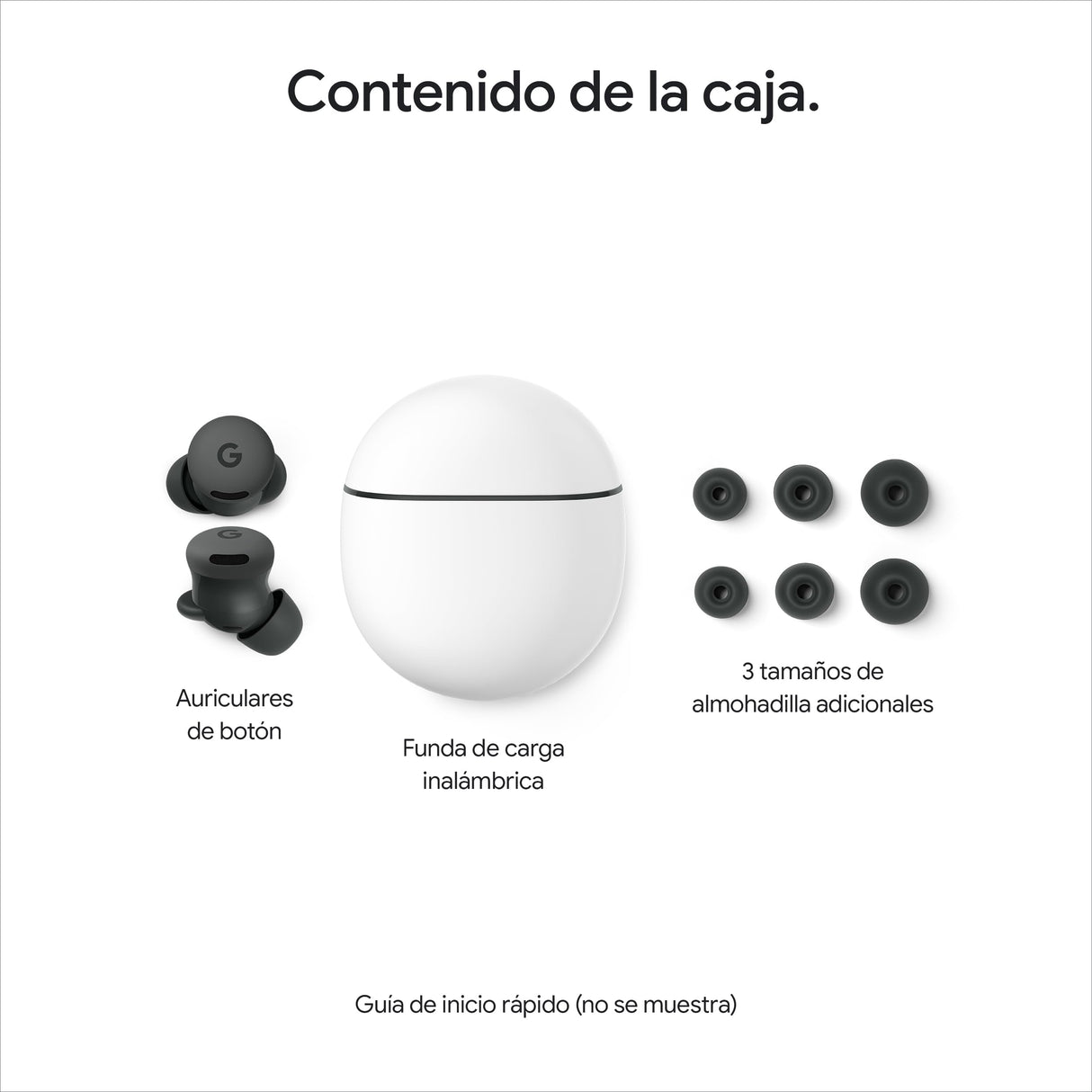 Google Pixel Buds 2a - Auriculares de botón inalámbricos con Cancelación de Ruido Activa - Ligeros y cómodos - Resistentes al Agua - Compatibles con Bluetooth - Verde Musgo