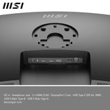 MSI Modern MD342CQP Monitor Curvo de 34'' UWQHD 1500R - Panel VA 3440 x 1440, KVM, Pip/PBP, Amplia, Altavoces Integrados, Ajustable en 3 direcciones - HDMI 2.0b, DisplayPort (1.4a)
