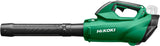 HiKOKI Soplador de hojas a batería - 36 V- Control de velocidad de 4 niveles, modo turbo, mayor duración, ligero y silencioso - Sin batería ni cargador