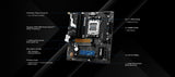 Asrock Placa Base B850M-X WiFi B850 AM5 Micro ATX WiFi R2.0 PCIe 4.0