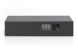 DIGITUS Ethernet PoE++ Inyector - Gigabit - IEEE 802.3bt - 85W presupuesto Power Over Ethernet - Detección automática de Dispositivos PoE - 100m de Alcance - Negro