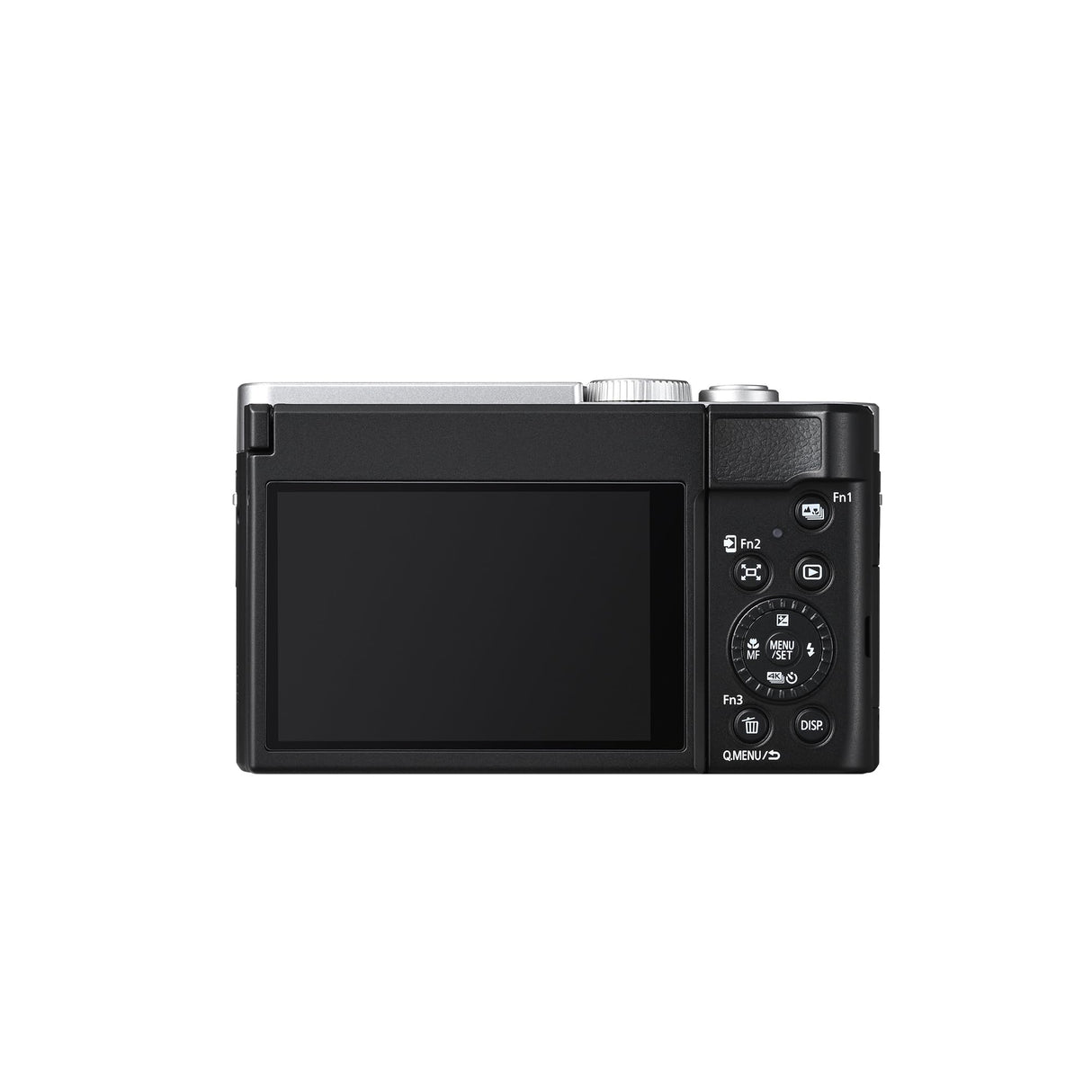 Panasonic LUMIX DC-TZ99E-S Cámara Compacta con Zoom para Viajes, Lente Leica DC, Zoom de 30x, 20,3 MP, Video 4K 30p, Monitor Inclinable, Wi-Fi, Bluetooth, Color Argento