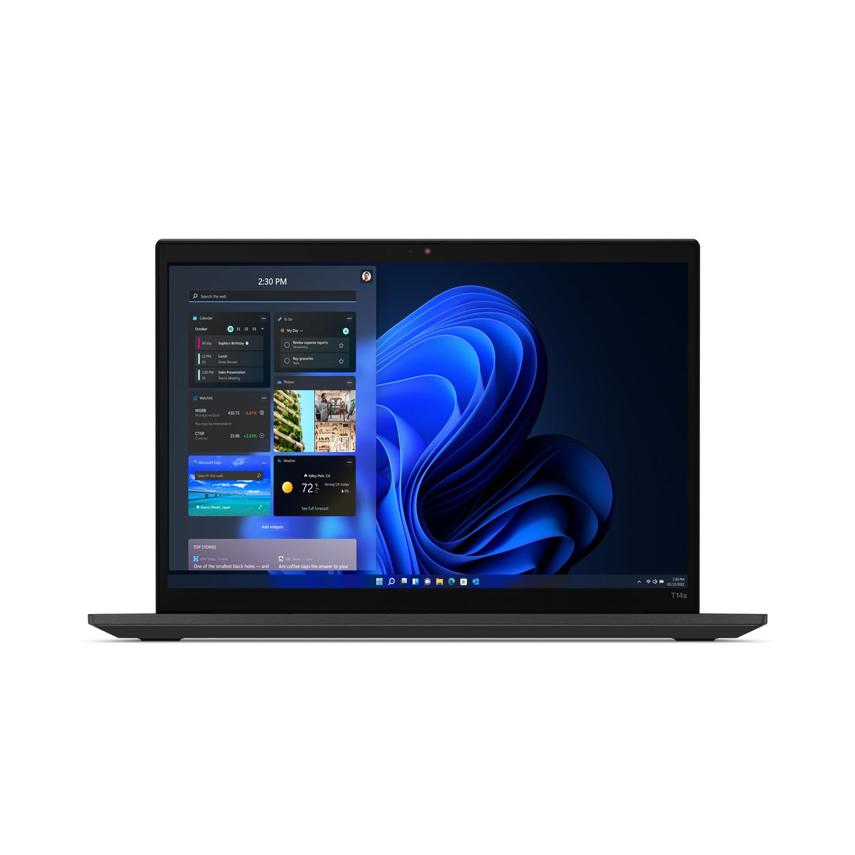 Lenovo ThinkPad T14s i5-1235U Ordenador portatil Portátil 35,6 cm (14") WUXGA Intel® Core™ i5 16 GB LPDDR5-SDRAM 512 GB SSD Wi-Fi 6E (802.11ax) Windows 11 Pro Negro