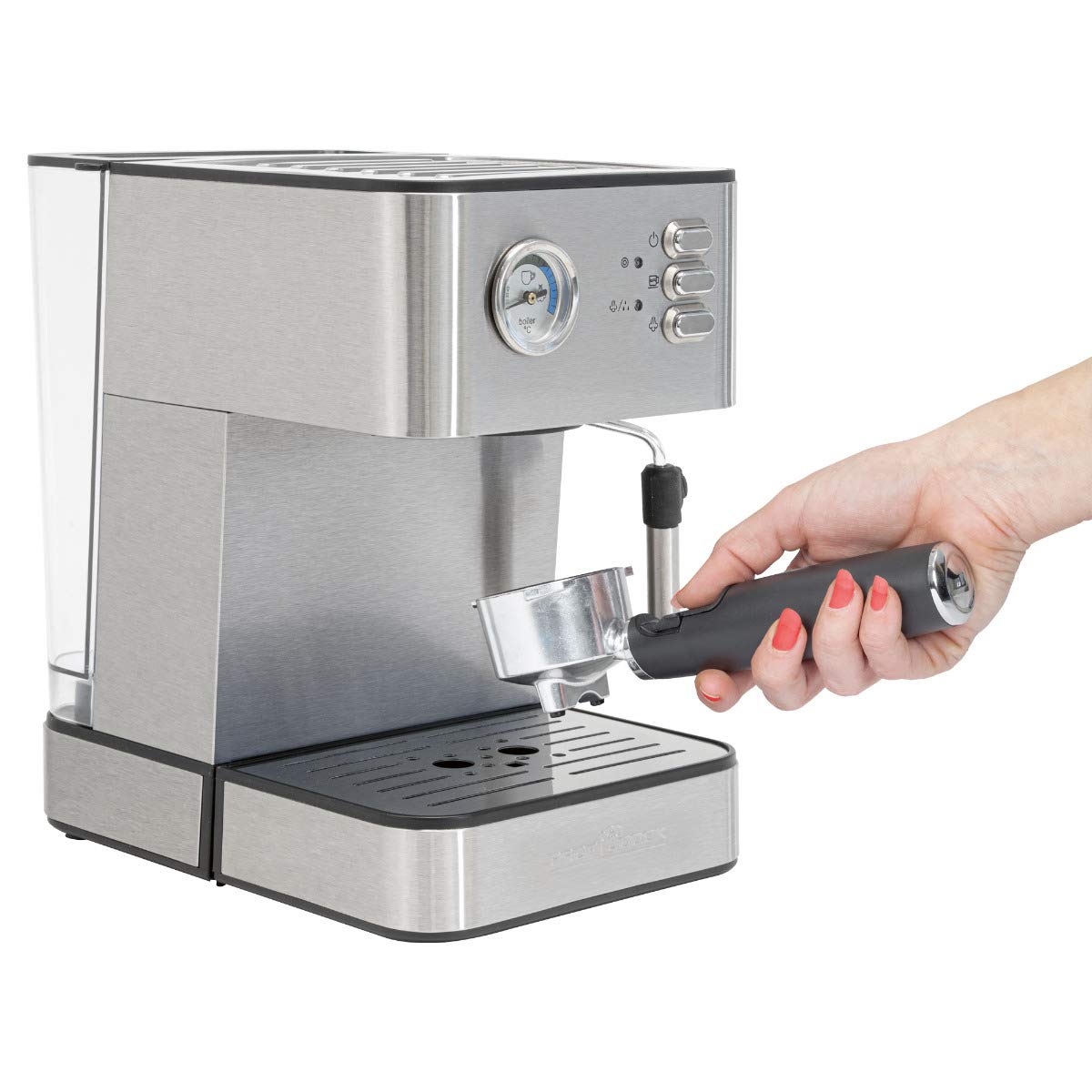 Profi Cook WAVE - Prof Espressomaschine PC-ES 1209 inox sr