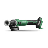 HIKOKI Akku Winkelschleifer G1813DVE, Schleifscheiben Ø: 125 mm (18V, Leerlaufdrehzahl: 3200-8000 min-1/ mit (AT Modus), Antriebsspindel: M14, Brushless, OHNE Akku, Ladegerät u.Transportkoffer)