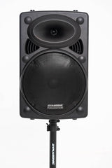 DYNASONIC - DYNAPRO 12 Plus (3ª Generación) Altavoz Bluetooth Portatil Profesional, Altavoz Bluetooth Potente 700W 2 microfonos Karaoke y Soporte Tablet