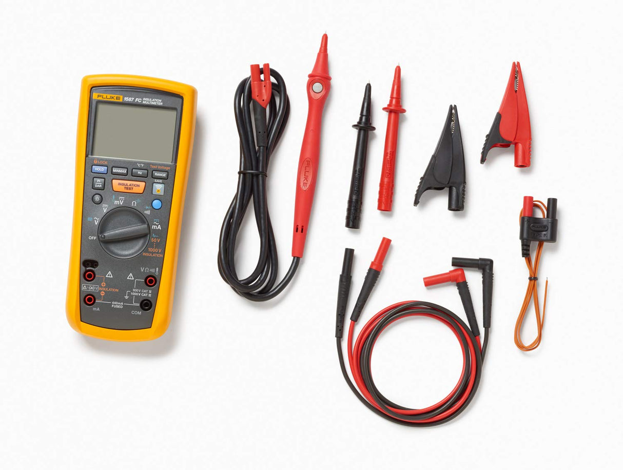 FLUKE 1587 Industrial FC 2-en-1 de aislamiento Multímetro
