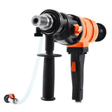 VEVOR Perforadora de Diamante, Equipo de Perforación Manual 1000/2250 RPM de 2 Velocidades en Seco y Húmedo con 4 Brocas Diámetro de Perforación de 200 mm para Hormigón, Ladrillo, Piedra