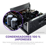 NZXT C1200 Gold ATX 3.1 - Fuente de alimentación para PC Gaming Totalmente Modular de bajo Ruido - 1200 W - 80 Plus Gold - Conector 2×6 de 12 V - Condensadores 100% japoneses - Negra
