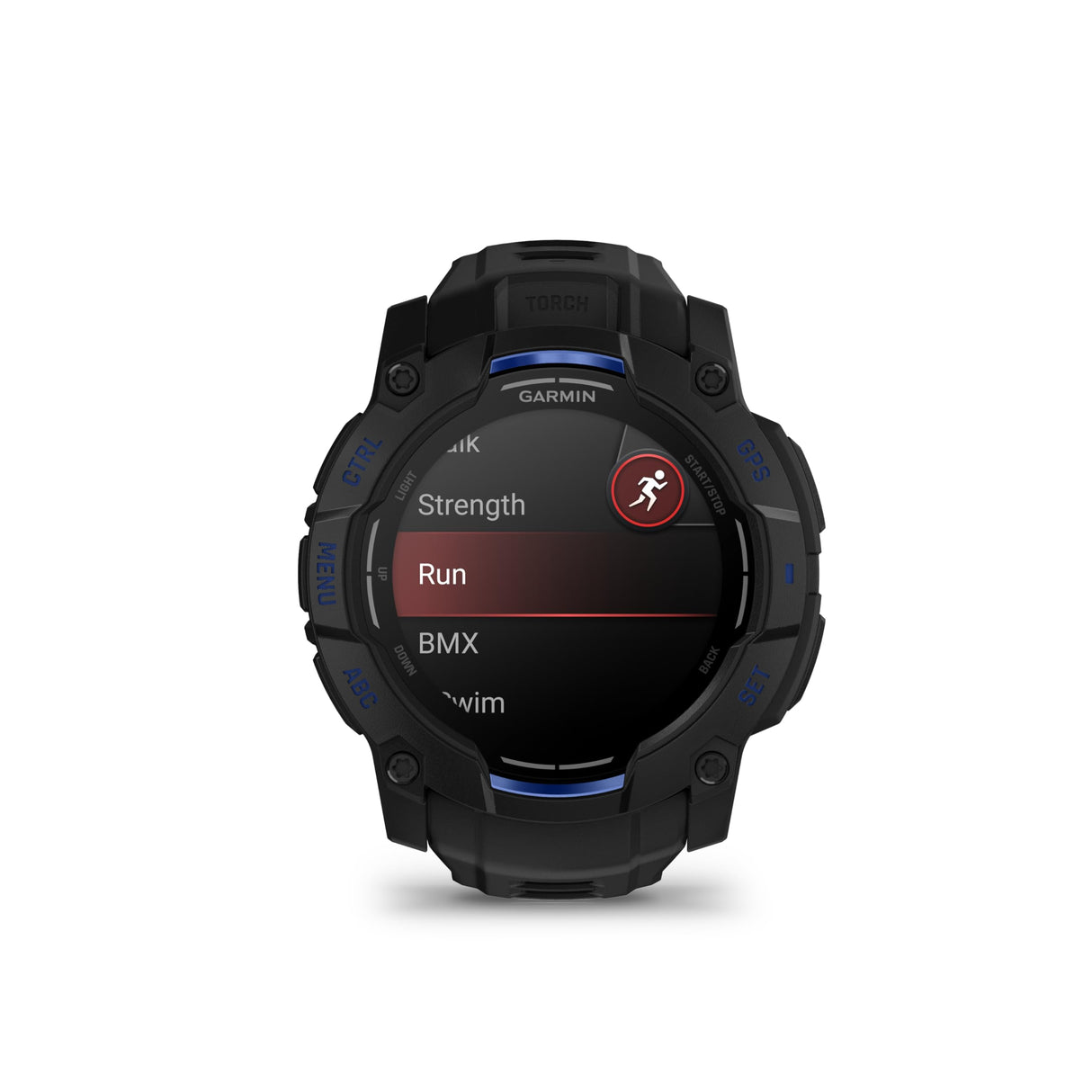 Garmin Instinct 3 Black/Bolt Blue 50mm