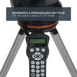 Celestron 31150 LCM 114 Series: telescopio reflector newtoniano computerizado, plata