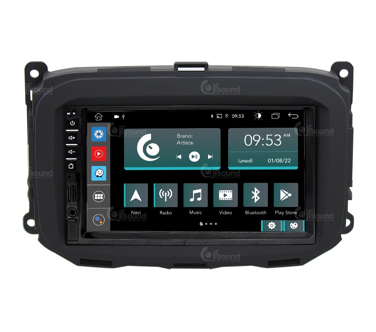 Radio de Coche para Alfa Romeo Giulietta Android GPS Bluetooth WiFi USB Dab+ Touchscreen 6.2" 8core Carplay AndroidAuto