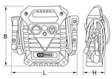 KS Tools 550.1870 - Booster híbrido 1800 A en Arranque