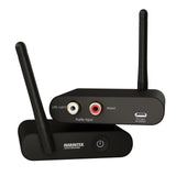Marmitek Transmisor de Subwoofer Inalámbrico Subwoofer Anywhere 640 - Conecte su Subwoofer de forma Inalámbrica a su Sistema Estéreo - Conector de 3,5 mm - Transmisor de Audio Inalámbrico