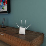 Strong 1200 Router Wi-Fi AC Dualband 300 Mbps 2.4 GHz y 867 Mbps 5 GHz, 4 5dBi Antenas, 4 Gigabit Puertos, USB 3.0, microSD, WPA, WPS