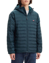 Levi's PRESIDIO PKBL HOODED JKT, Chaqueta de Hombre, Verde (Greens), XL