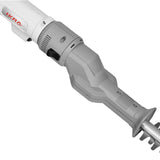 IKRA Tijeras Cortasetos 2 en 1 ICPH 2050 con pértiga telescópica para setos Altos, Incl. batería de 20V, estación de Carga y Cinta de Hombro