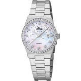 Reloj Lotus para Mujer 18885/1 Freedom Caja de Acero Inoxidable 316l Plateado Correa de Acero Inoxidable 316l Plateado