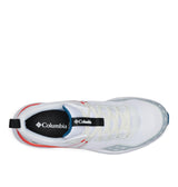 Columbia Men's Konos TRS, Low Rise Trekking and Hiking Shoes, White/Poppy Red, 8.5