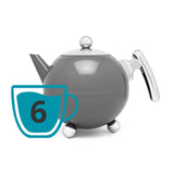 Bredemeijer 101003 Bre Teek. Bella Ronde, Gris, 1,2 l