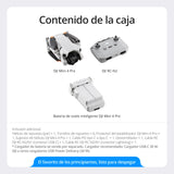 DJI Mini 4 Pro (DJI RC-N2), dron mini plegable con cámara de vídeo 4K HDR para adultos, menos de 249 g, 34 min de tiempo de vuelo, distancia máx. de transmisión de vídeo de 20 km, C0, Gris