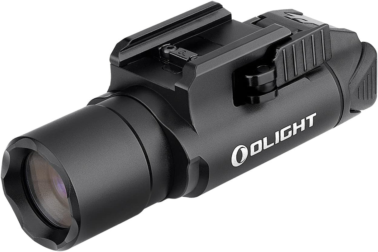 OLIGHT Valkyrie Turbo Linterna Táctica de Alta Potencia 250 Lúmenes 530 Metros Compatible con Raíles para la Iluminación Actividades Deportivas(Negro)