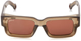HALLY & SON HS921S 52 20 140 BR Gafas, Green, 52/20/140 Unisex Adultos