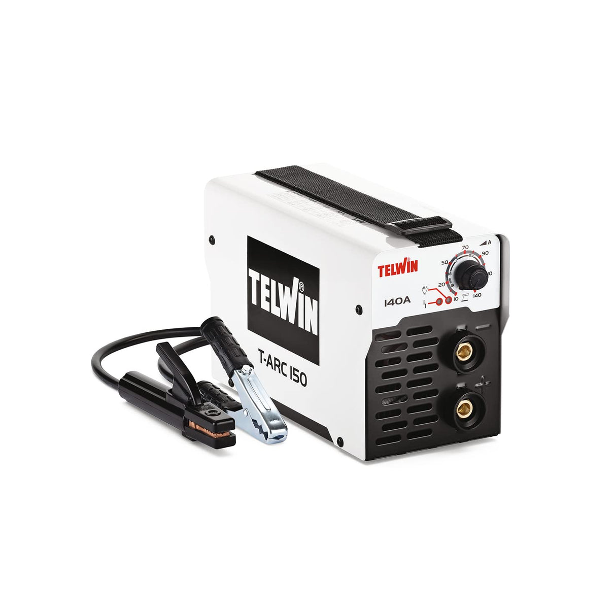Telwin T-ARC 150 Soldadora Inverter a Electrodo 140A 230V con Accesorios para Soldadura MMA