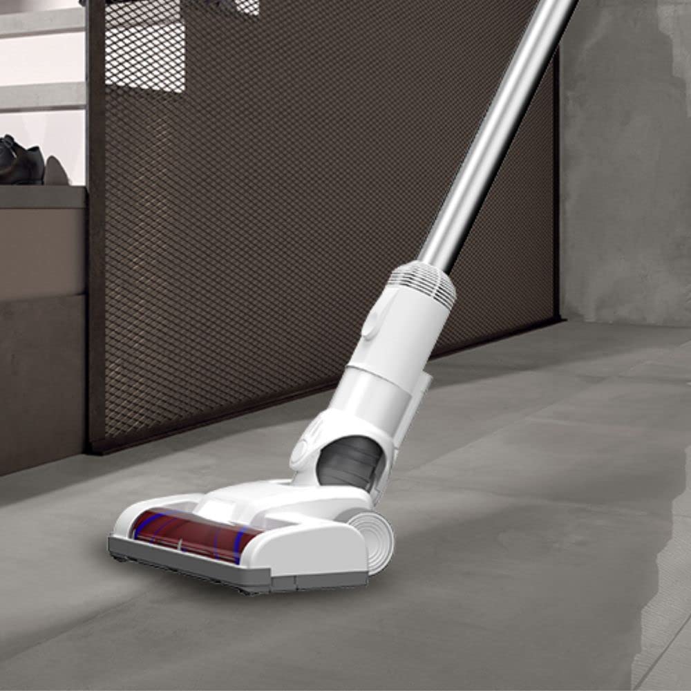 Tesla Aspiradora de Mano HS300WX, 200W, Depósito 200ml, Filtro HEPA Lavable, Batería Larga Duración, 2 Velocidades, Blanco