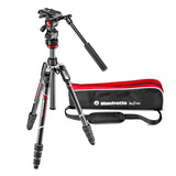 MANFROTTO Trépied Befree Live Carbone MVKBFRTC-Live Twist Lock Avec rotule Ball