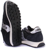 Saucony Jazz Original Vintage, Scarpe da ginnastica Uomo, Black Silver White, 40 EU