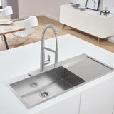 Grohe 31581SD1 31581SD1-K1000 Fregadero Inoxidable con escurridor, Acero INOX, 80 cm