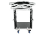 Roadinger 30109196 Strada Ingersoll Rack Profi 12He 55 cm con ruedas Km