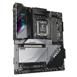 GIGABYTE X670E AORUS Master Placa Base - Compatible con AMD Ryzen 9000 Series CPUs, 16+2+2 Phases Digital VRM, up to 8000MHz DDR5 (OC), 2xPCIe 5.0 + 2xPCIe 4.0 M.2, Wi-Fi 6E, 2.5GbE LAN