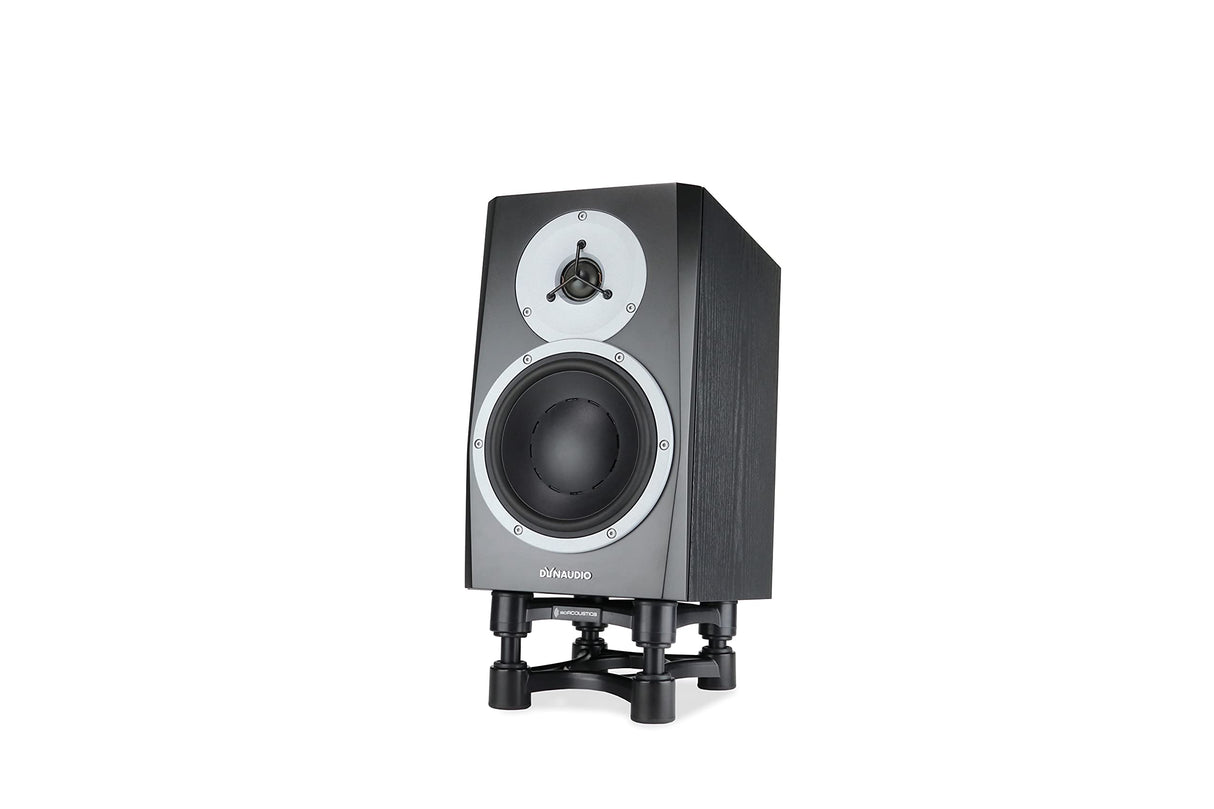 IsoAcoustics ISO-Stand Series Speaker Isolation Stands with Height & Tilt Adjustment: Iso-155 (15.5 x 19 cm) Pair