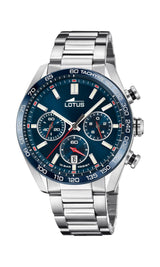 LOTUS Reloj Hombre 18916/4 Chrono Caja de Acero Inoxidable 316l Plateado Correa de Acero Inoxidable 316l Plateado