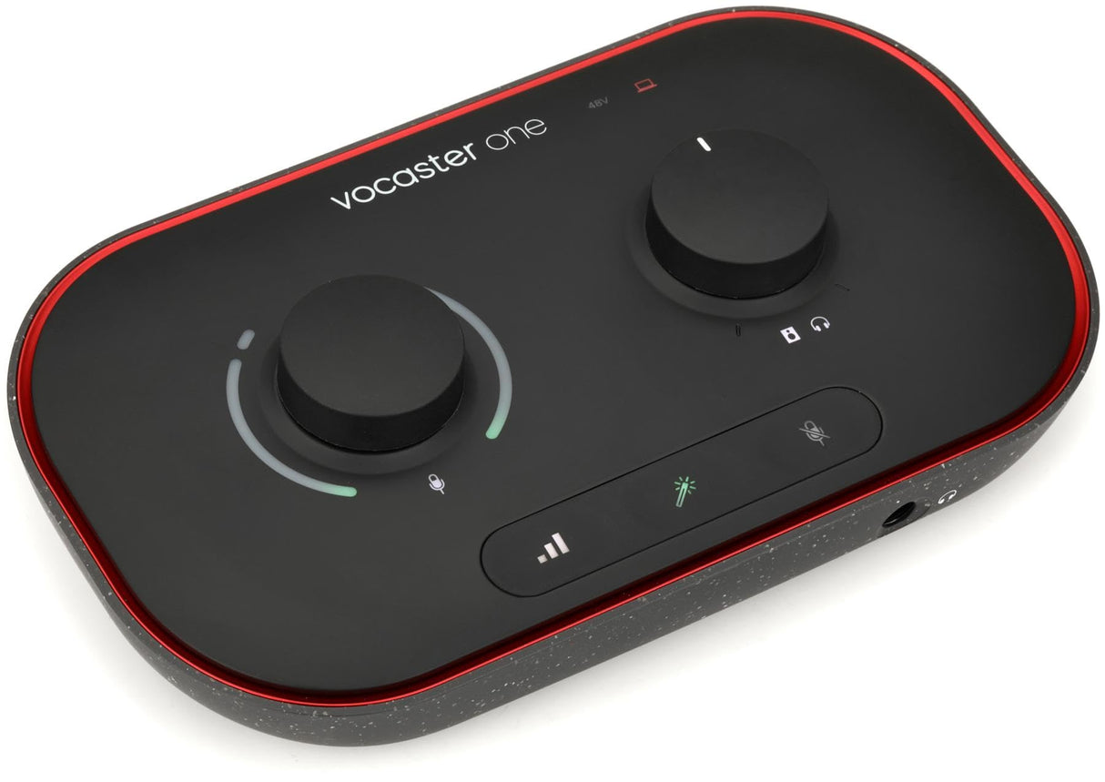 Focusrite Audio Interface, Black, Vocaster One