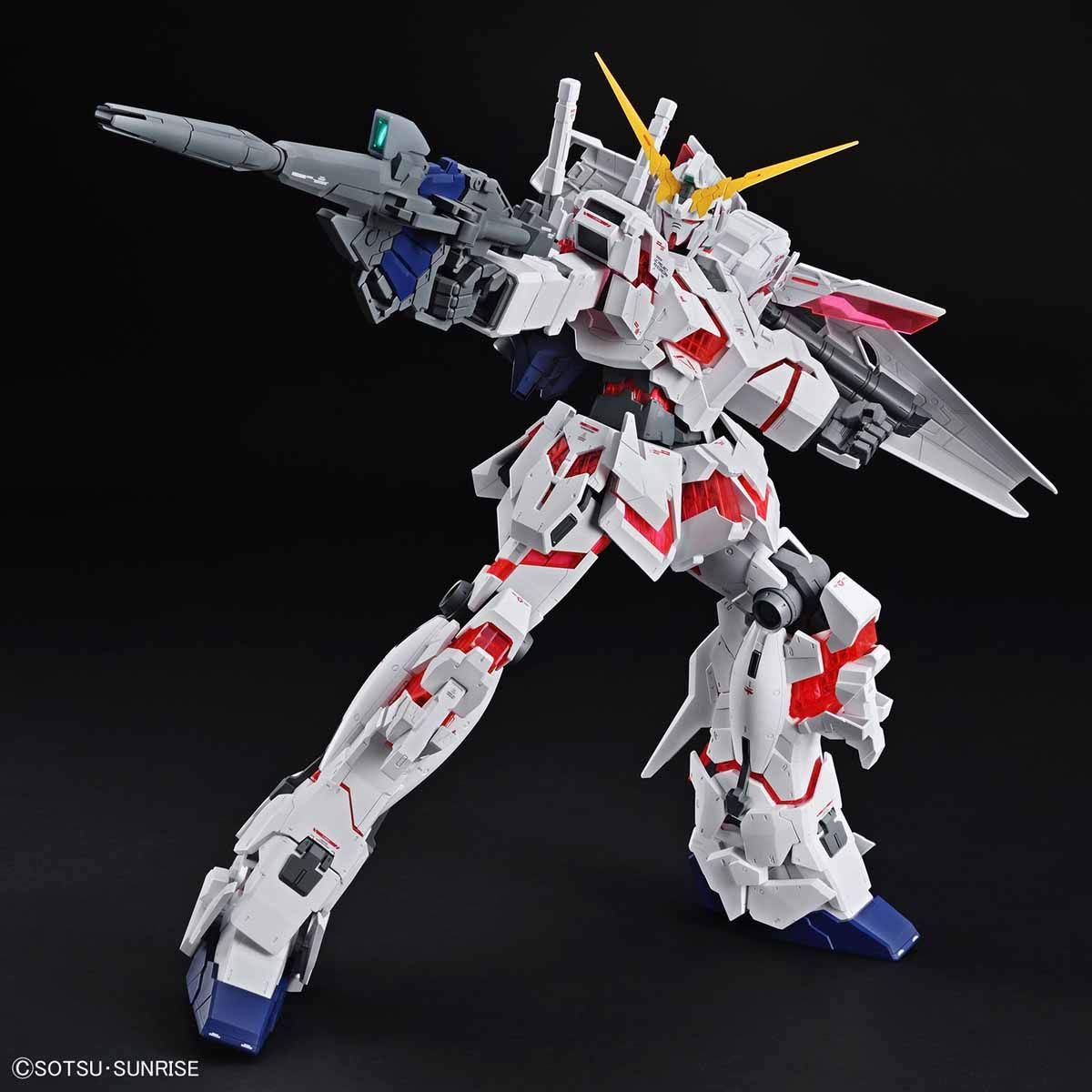 BANDAI SPIRITS- Mega Größe 1/48 Einhorn [Destroy-Modus] Gundam UC Banagher Links Accesorios, Color incoloro, 43,2 cm (BAS5057986)