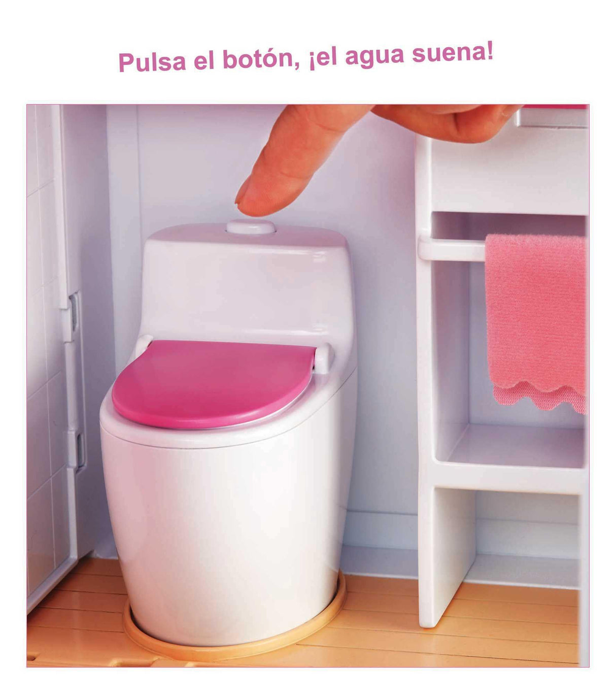 Barbie Dreamhouse Casa de Muñecas - La casa de Sus Sueños , 3 Pisos y 8 Habitaciones - Ascensor - Luz y Sonido - 70 Accesorios Regalo para Niños de 3-7 Años, GNH53