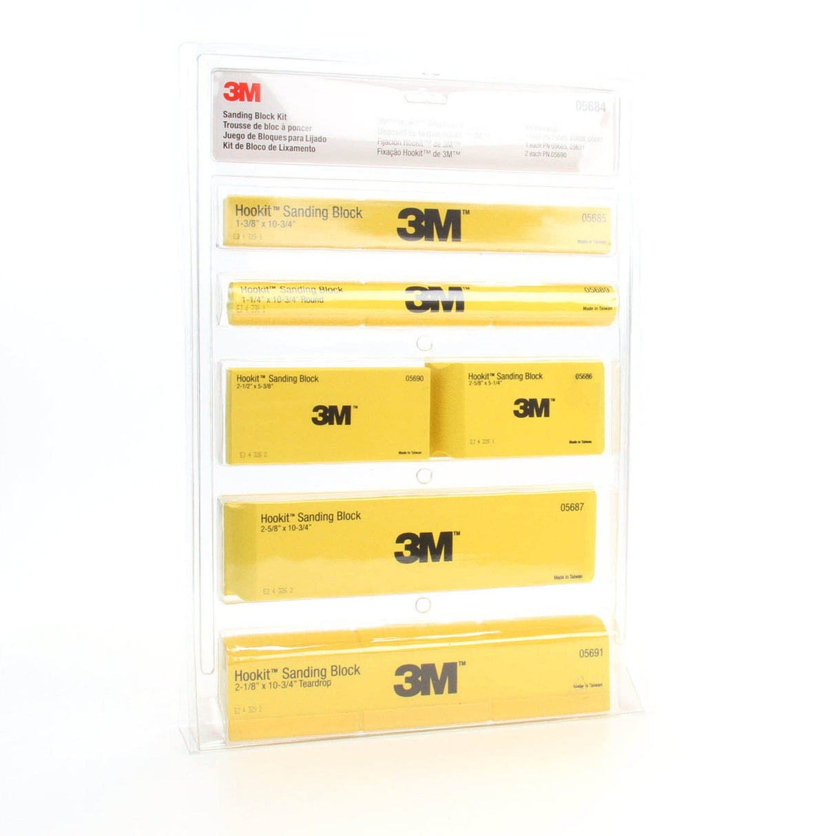 3M (5684) Hookit Sanding Block Kit by 3M