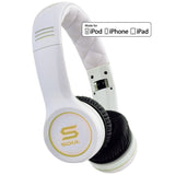 Hama Soul by Ludacris SL100GW Ultra Dynamic On-Ear - Auriculares in-Ear (1 Unidad), Color Blanco