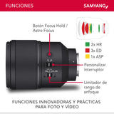Samyang AF 135mm F1.8 FE para Sony E - lente teleobjetivo de formato completo y APS-C con enfoque automático, longitud focal fija brillante para cámara Sony con montura E