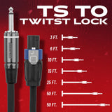 Gator Cableworks GCWC-SPK-50-1TL - Cable de altavoz - 15 metros