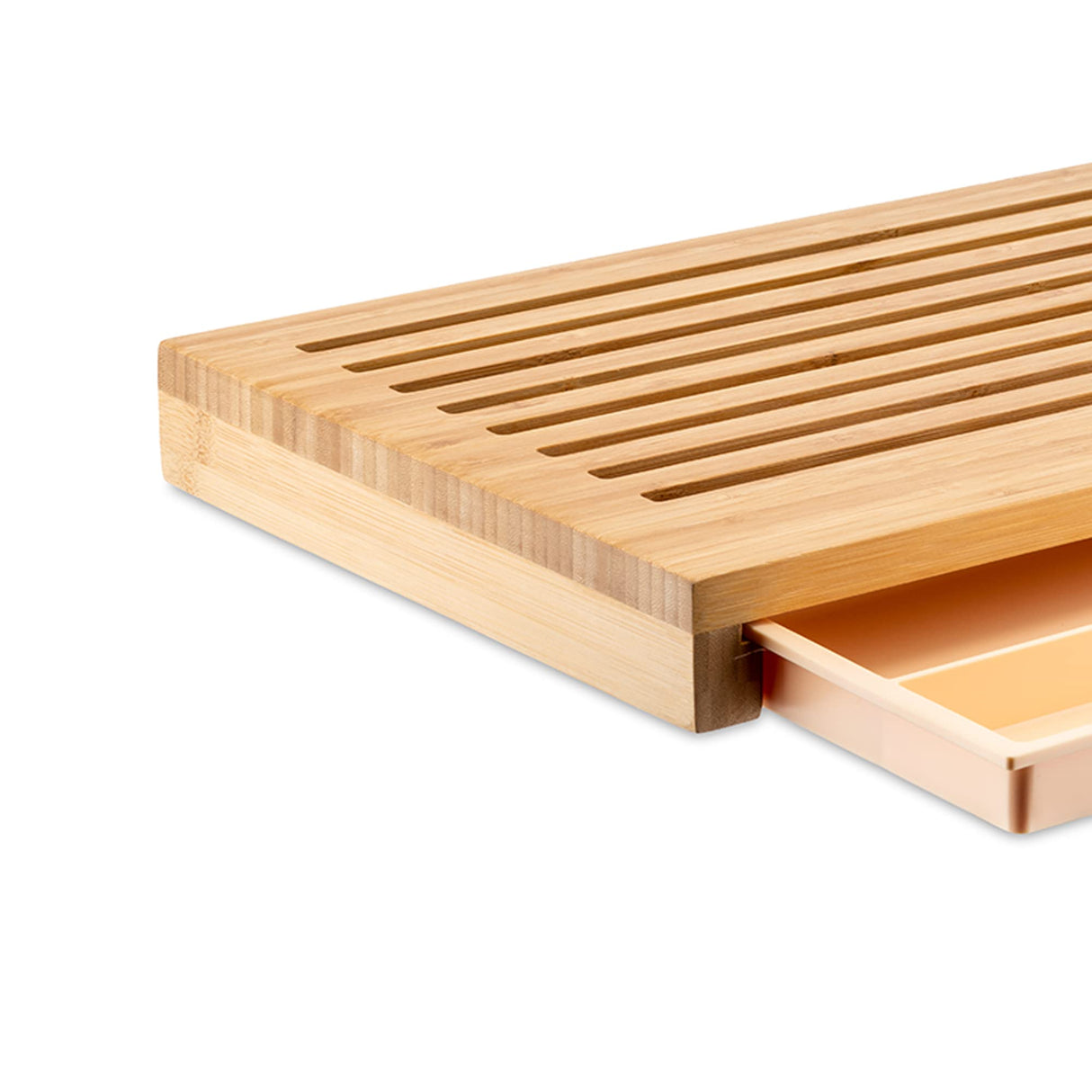Alessi | GAG02 Sbriciola Tabla de Cortar de Bambú con Recogedor