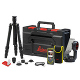 Leica DISTO X6-P2P Paquete: Set de medidor láser de Distancia de última generación con Adaptador Leica DST 360-X, trípode Tri 120 y tablilla de puntería GZM 3 en Estuche (Uso en Interior y Exterior)