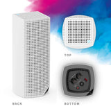 Linksys Velop WHW0303 sistema WiFi 5 mesh tribanda (AC2200), router WLAN, repetidor, extensor con hasta 525 m² de cobertura, más de 60 dispositivos y 6 puertos Ethernet, paquete de 3, blanco